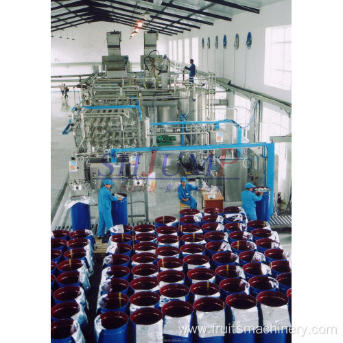 Multifunctional jam production line